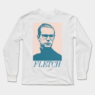 Fletch --- Depeche Mode  ---- Retro Fan Art Design Long Sleeve T-Shirt